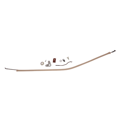 56-57 Chevrolet 4-Door Hardtop RH Rear Door Latch & Lock Rod Assembly, Kit