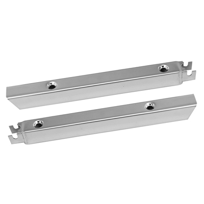 56-57 Chevrolet Convertible, Nomad & 4-Door Hardtop LH & RH Vent Window Frame Cap, Pair