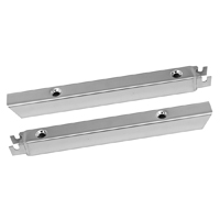 56-57 Chevrolet Convertible, Nomad & 4-Door Hardtop LH & RH Vent Window Frame Cap, Pair