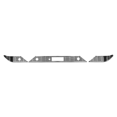 56 Chevrolet Bel Air Dash Trim, 3 Piece Set