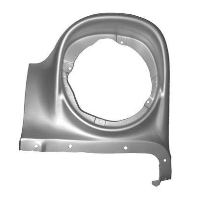 56 Chevrolet Front Fender Headlight Housing Panel, LH