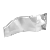 56-57 Chevrolet Full Size - Front Lower Curved Splash Pans, LH