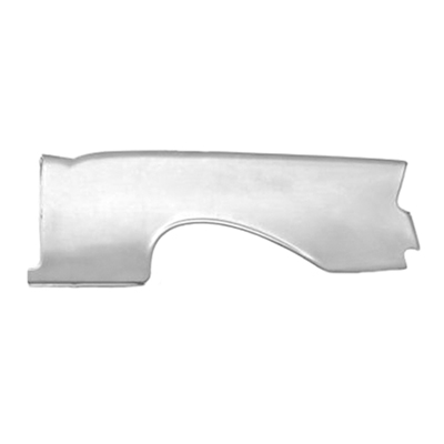 56 Chevrolet 2-Door Hardtop/Convertible Full 1/4 Panel w/o Molding Holes, LH