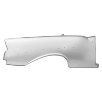 56 Chevrolet 2-Door Hardtop/Convertible Full Factory 1/4 Panel w/Molding Holes, RH