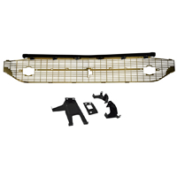 57 Chevrolet Bel Air Grill Assembly, Gold  with Black Tie Bar