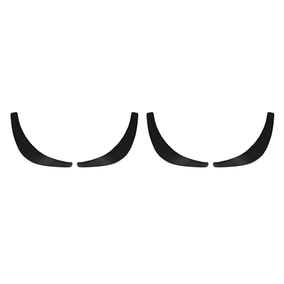 57 Chevrolet Headlamp Bezel Decal Set, Black