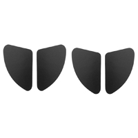 57 Chevrolet Rear Bumper Insert Stickers, Set of 4