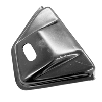 57 Chevrolet Front Bumper Bracket, RH Outer to Fender