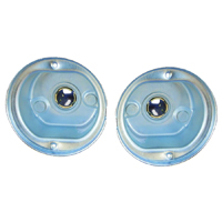 57 Chevrolet Passenger Car Parking Lamp Housings, Pair