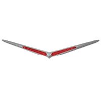 57 Chevrolet Fullsize 3rd Brake Light Kit, Chrome Each