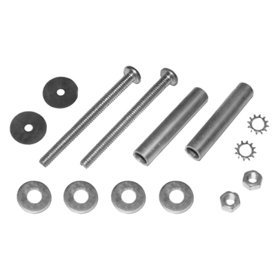 57 Chevrolet Fullsize Rear License Plate Fastener Kit