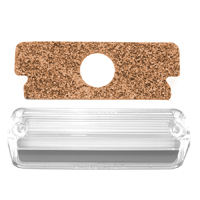 57 Chevrolet Fullsize License Lamp Lens 