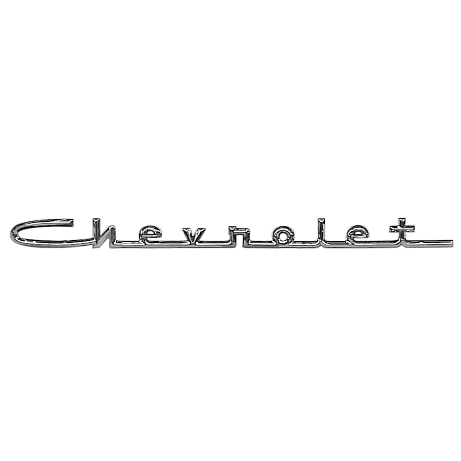 **CALL**57 Chevrolet Passenger Car Wagon Tailgate Emblem 