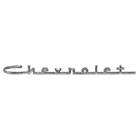 **CALL**57 Chevrolet Fullsize 150/210 6 Cyl. Hood Script, 