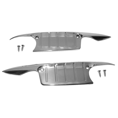 57 Chevrolet Passenger Car Door Handle Scratch Guards, Pair