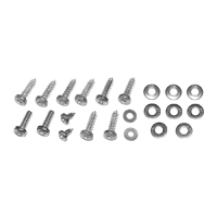 57 Chevrolet Passenger Car Gas Door Screw Kit, 20 Pieces, (Standard Head Type)