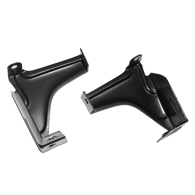 57 Chevrolet Passenger Car Grill Support Brackets, Pair