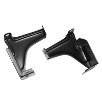 57 Chevrolet Passenger Car Grill Support Brackets, Pair