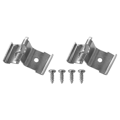 57 Chevrolet Fin Molding Corner Retaining Clips, Pair