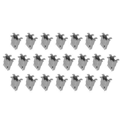 57 Chevrolet Bel-Air Fin Molding Clip Set, 22 Pieces