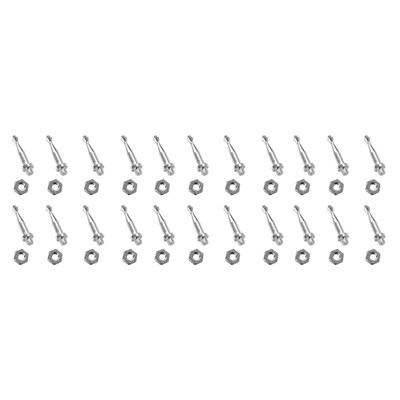 57 Chevrolet Bel-Air (All Except Wagon) Fin Molding Pin Set, 22 Pieces