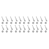 57 Chevrolet Bel-Air (All Except Wagon) Fin Molding Pin Set, 22 Pieces