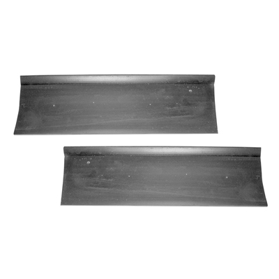 57 Chevrolet Full Size Front Bumper End To Splash Pan Seals, Pair