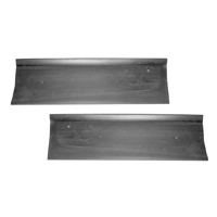 57 Chevrolet Full Size Front Bumper End To Splash Pan Seals, Pair