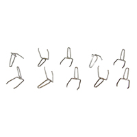 57 Chevrolet Full Size - 10-Piece Dash Molding Clip Set