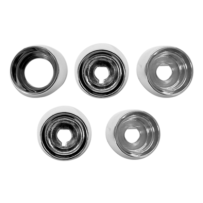 57 Chevrolet Chrome Bezels Only, 5 pc Set