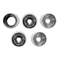 57 Chevrolet Chrome Bezels Only, 5 pc Set