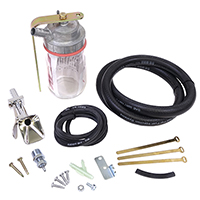 58 Chevrolet Passenger Car Vacuum Powered Ash Tray Kit, Complete