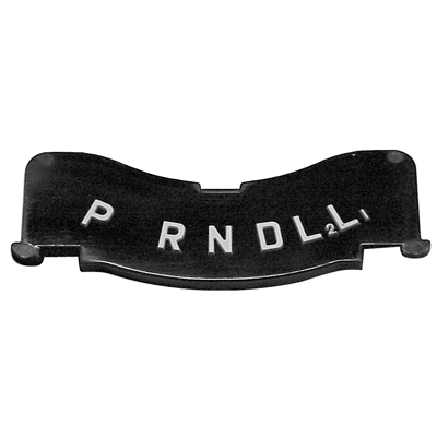 57 Chevrolet Full Size Powerglide Automatic Shift Indicator Lens