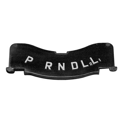 57 Chevrolet Full Size TH350/TH400 Automatic Shift Indicator Lens