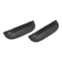 57 Chevrolet 210 - Arm Rest Assemblies, Pair, Black