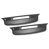 57 Chevrolet Bel Air Arm Rest Assemblies, Pair, Black