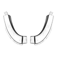 57 Chevrolet Tail Pan to 1/4 Panel Extension Panels, Pair