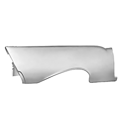 57 Chevrolet 2-Door Hardtop/Convertible Full Factory 1/4 Panel w/o Molding Holes, RH