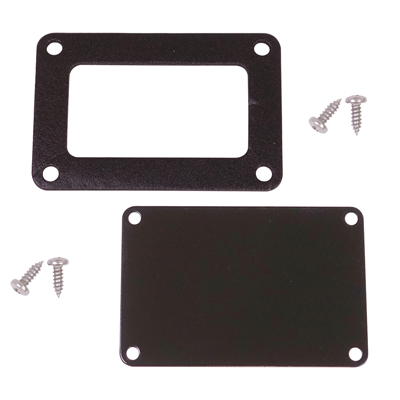 57 Chevrolet Full Size Car - Heater Control Valve Block Off Plate & Gasket