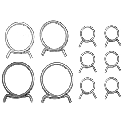 57 Chevrolet Car w/Deluxe Heater - Radiator & Heater Hose Clamp Kit