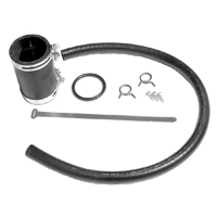 57 Chevrolet Car - Fuel Tank Filler & Vent Hose Kit