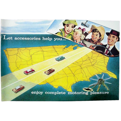 57 Chevrolet Full Size Car - Accessory Book