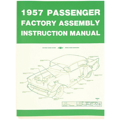57 Chevrolet Car - Assembly Manual