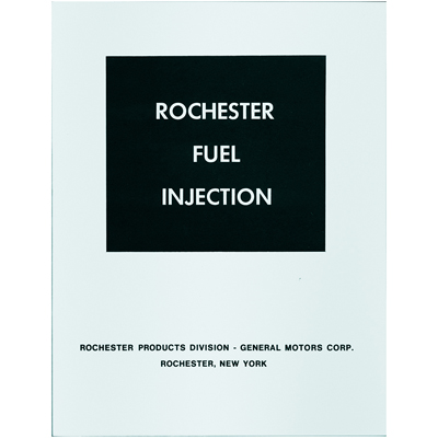 57-62 Chevrolet Full Size Car - Rochester Fuel Injection Manual