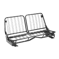 57 Chevrolet Standard Split Bench, Front, Glide Custom Seat Frame Assembly