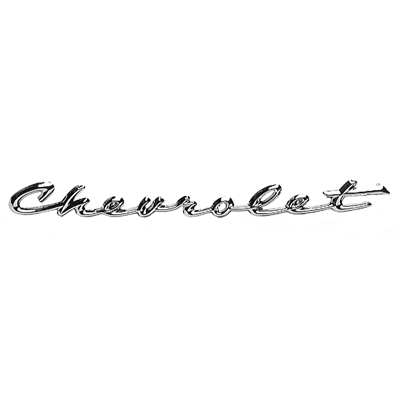 59 Chevrolet Passenger Car, Continental Kit Emblem, 