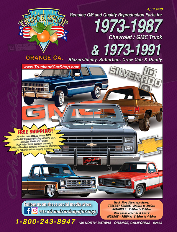 73-91 Chevrolet & GMC Trucks