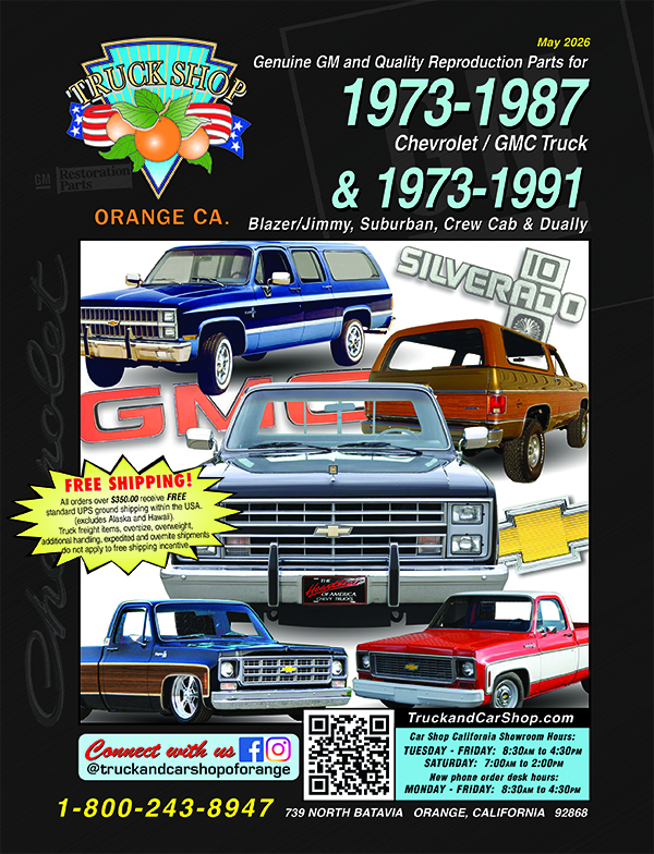 73-91 Chevrolet & GMC Trucks
