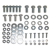 58 Chevrolet Full Size Passenger Car Front Bumper Mounting Kit