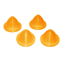 58 Chevrolet Full Size Passenger Car 4 Pcs Amber Park Light Lenses